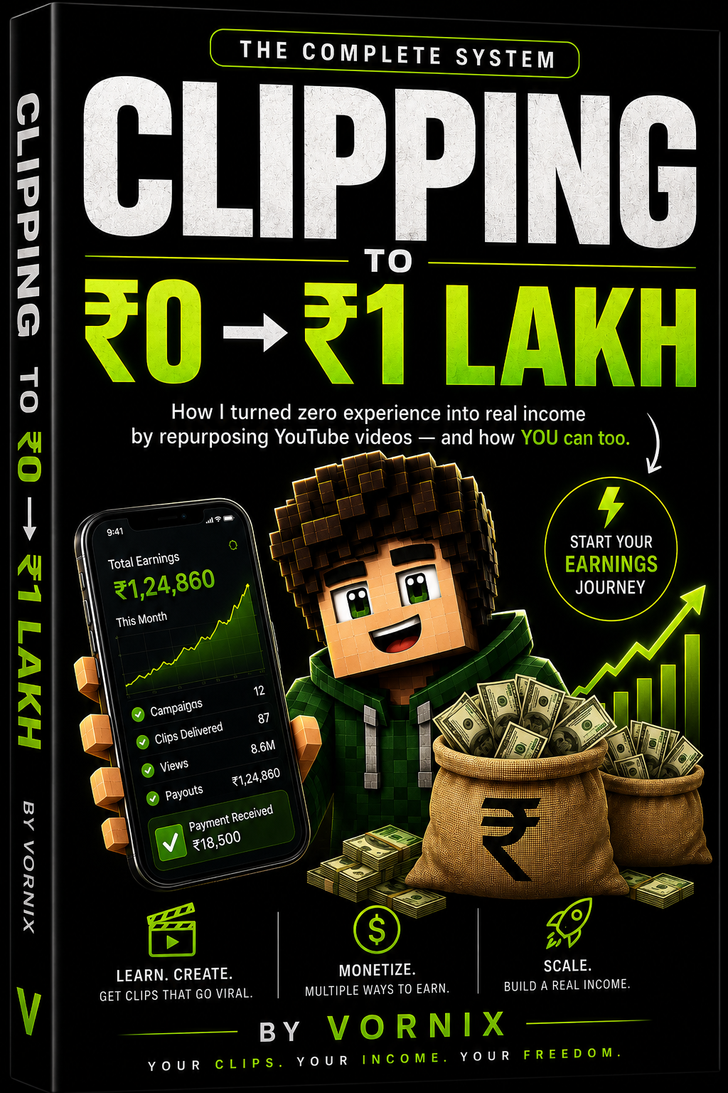 Clipping ₹0 → ₹1 Lakh — The Complete Clipping Business Blueprint 🚀