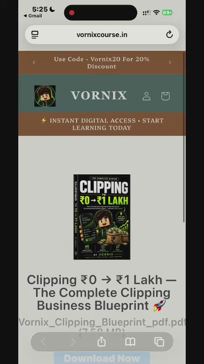 Clipping ₹0 → ₹1 Lakh — The Complete Clipping Business Blueprint 🚀